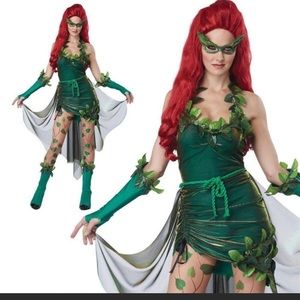 Women Sexy Posion Ivy Halloween Costume Eye Candy